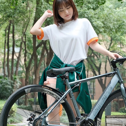 [New Product Hot Product] Men's Racing Racing Racing Level Racing Adult Bicycle Women's Gray--Bent Handle Suitable for Height 160-190--27 Speed