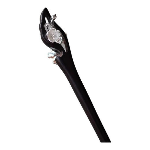 Hongyun Plum Blossom Sandalwood Hairpin, High-end, Ancient Style, New Chinese Hair Accessories, Niche, Daily Simple, Gift Hairpin for Wife, Plum Blossom Hairpin F253