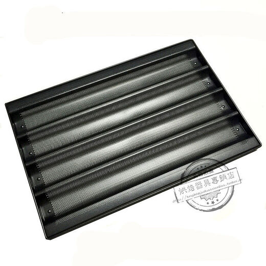 Drei-Energie-Schimmelpilz 1595 Fünf-Slot-Vier-Slot-Französisch-Backschale Nicht-Stick 5-Slot 4-Slot-Anti-Stick-Baguette-Backblech-Methode Sn15864 Slot Grenceless-Methode Ein-Slot-Durchmesser 86 Tiefe 24mm