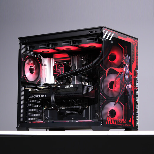 ASUS ROG Night God family bucket 9800X3D 9950X3D ASUS RTX5080 5070Ti desktop assembly computer game console live broadcast design rendering video editing complete machine configuration 6 R7-9800X3D + ASUS RTX5080