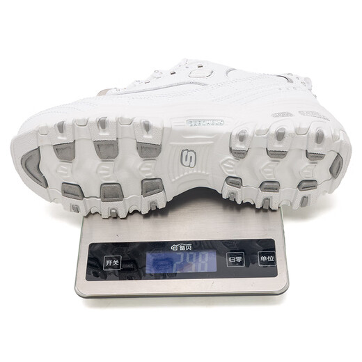 
Skechers women's shoes Spring and Autumn 2025 new thick-soled height-enhancing daddy shoes retro generation panda shoes versatile fashion white shoes 11979-WSL/white 35