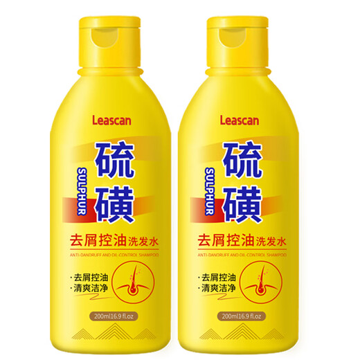 Lishikang sulfur shampoo anti-dandruff anti-oil control sulfur soap shampoo cream hair follicle seborrheic scalp teenager shampoo inflammation