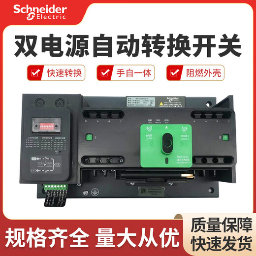 Schneider Wangao dual power automatic transfer switch PC grade WATSNA-125/4P isolation switch 125A 4p