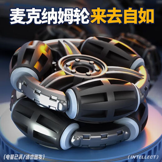 Little boy remote control stunt robot dog birthday gift DIY set remote control car children's toy stall wholesale handle + watch + eight wheels dual control stunt dog