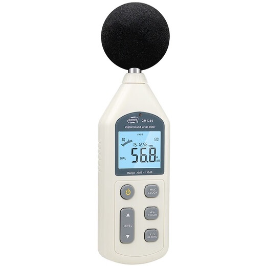 JPHZNB噪音仪数字分贝仪声级计噪声分贝测试仪广场环境噪音仪 GT1355A彩屏 充电款带存储/带软