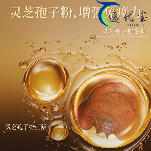 同仁堂破壁灵芝孢子粉胶囊中老年人增强抵抗力破壁易吸收官方 官方旗舰 180粒/3瓶北京同仁堂破壁灵芝孢