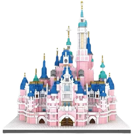 
Quality building blocks, immortal flower micro-grained building block assembly toys Internet celebrity Disney gives girls birthday gifts Huadu Castle - Disney 16783 particles [Collection and purchase free] Dust cover + light 9