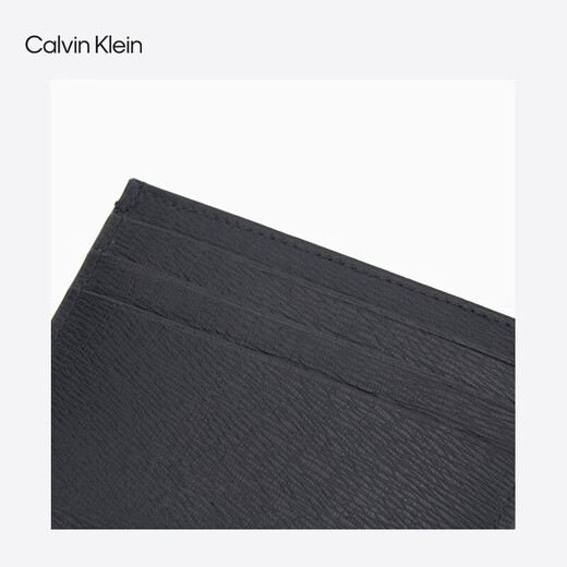 Calvin KleinJeans25 new autumn men's business casual portable ck cow leather ticket holder card bag gift 4D1070G