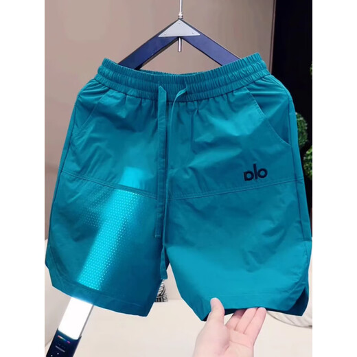 
ROMON Summer New Outdoor Lightweight Quick-Drying Casual Shorts Men's 2025 Fashion and All-Match Shorts Men's Large Size Grass Green XL 140-160Jin [Jin equals 0.5 kg]
