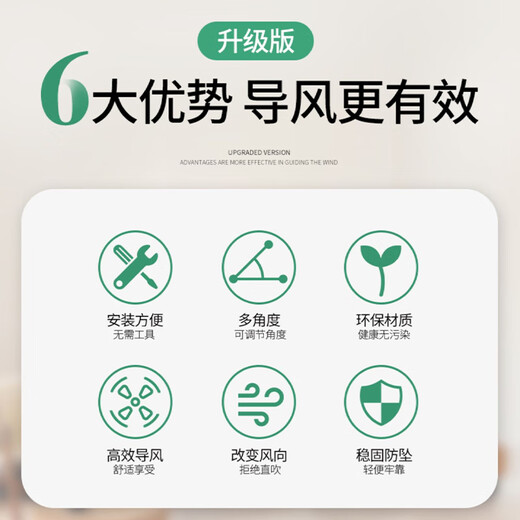 ProPre适用中央空调挡风板正方形风管机遮风板天花机防直吹吸顶出风口导风罩 链条款【方形塑钢】30X30CM