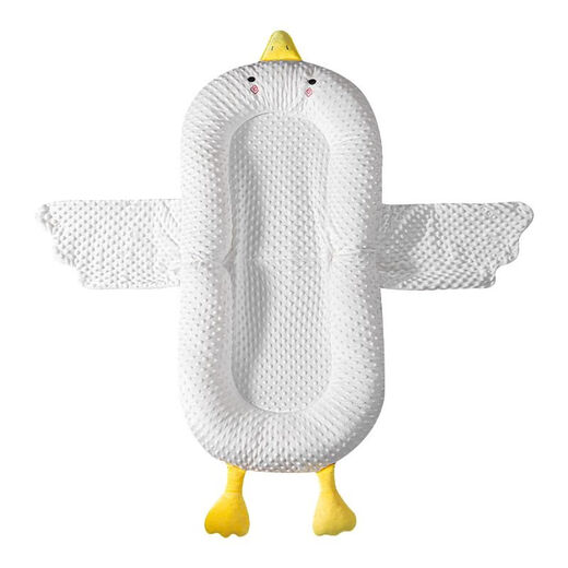 JCZS German brand portable bed-in-bed baby anti-pressure bed newborn sleeping artifact floor-standing comfort folding yellow-footed goose bed-in-bed Doudou removable and washable foldable