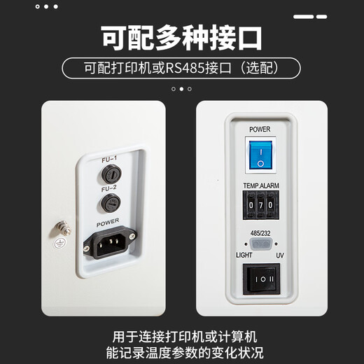 上海一恒 电热恒温培养箱 /9032 腹透液 催芽 精液 发酵 DHP-9012_(250*260*250)_容积