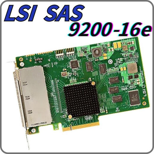 Intel Original LSI SAS 9200-16E 16-Port-Hochgeschwindigkeits-RAID-Karte 6 GB/s SAS/SATA LSI0018 9201-16E Neues Arbeitspaket drei Jahre Qualität