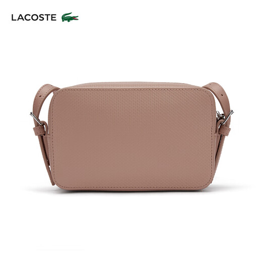 
Lacost (LACOSTE) French Crocodile Women's 24 Autumn New Mini Lightweight Classic Versatile Crossbody Bag NF3879KL Official Flag N76/Pink