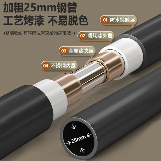 Nanye floor-standing clothes hanger, indoor clothes hanger, bedroom coat rack, dormitory clothes drying rod, simple storage MEYJX-12-D