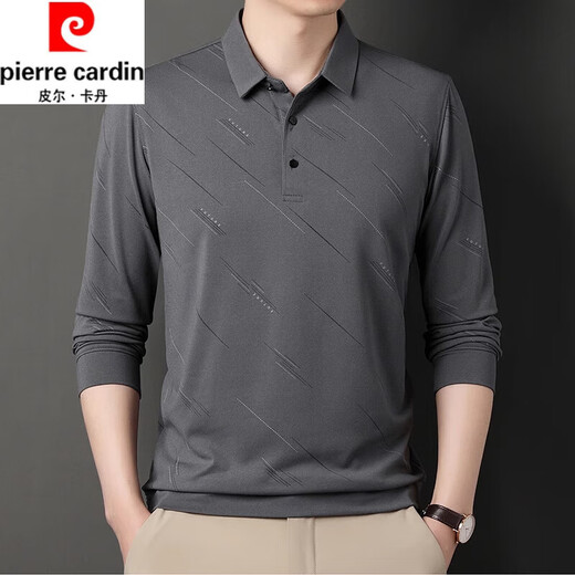 T-shirt de soie de glace d'été Pierre Cardin Pierre