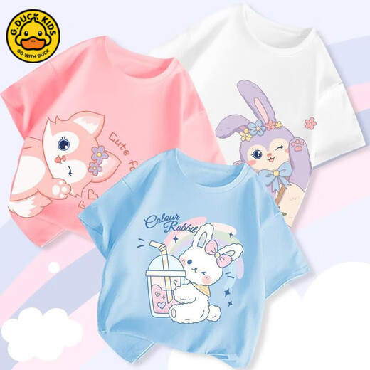 G.Duck Girls с короткими рукавами с короткими рукавами.