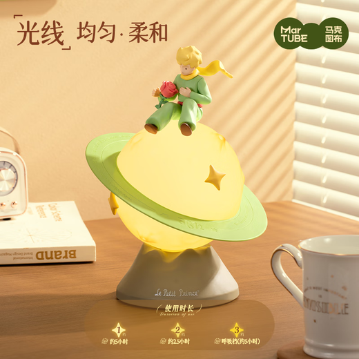 Maktoub Little Prince Night Light Ornament Niche High-Looking Creative Gift for Best Friend, Girlfriend, Boyfriend, Birthday or Valentine's Day Gift