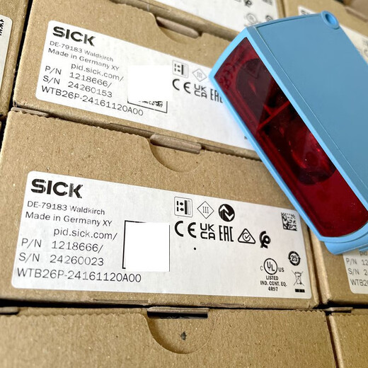Tout nouveau commutateur photoélectrique SIK malade allemand original WTB26P-24161120A00 Article n ° 12186 personnalisé