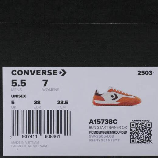 Converse [大发发] 2025 Women's Chuck Taylor SEASONAL Casual Sports Shoes A15738C 37