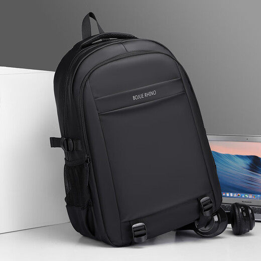 
Backpack for men and women backpack for business laptop bag 15.6 inch 14 travel large capacity school bag 17.3 shockproof black