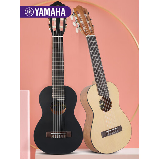 雅马哈（YAMAHA）GL1 28英寸小古典吉他6弦吉他非尤克里里乌克丽丽 GL1_BL黑色(送原装琴包)28英寸