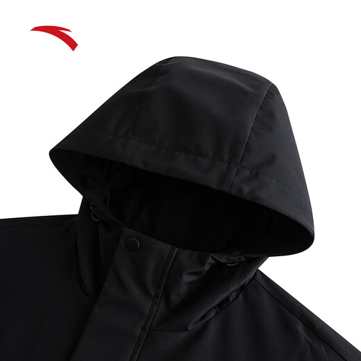 Anta Rocker Veste-hydrofuge de trois en un à eau 丨 Veste de sport en velours tissée pour l'hiver Amber Streamer Mountalneering Suit