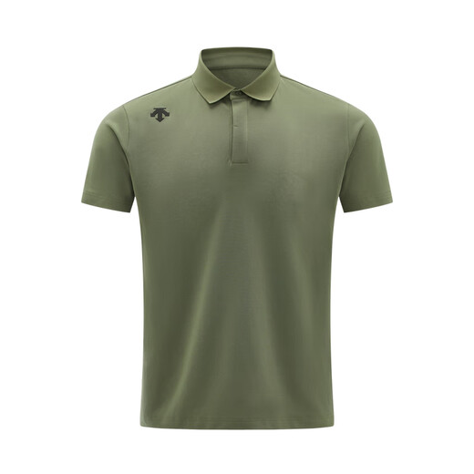 DESCENTE迪桑特TRAINING系列综训TOUGH男士速干短袖POLO衫夏季 KK-Deep Lichen Green XL (180/100A)