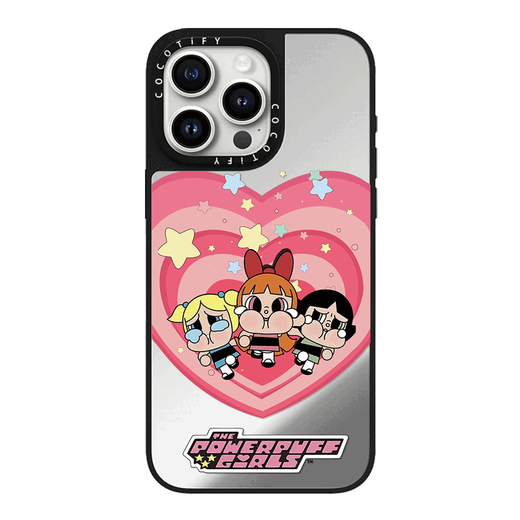 
CASETIFY joint crying baby Powerpin policewoman suitable for Apple 15pro mobile phone case iphone14promax protective case 13/16 mirror MagSafe magnetic 12 card TiFY [ca679 fireworks Powerpin policewoman] silver mirror iPhone 16