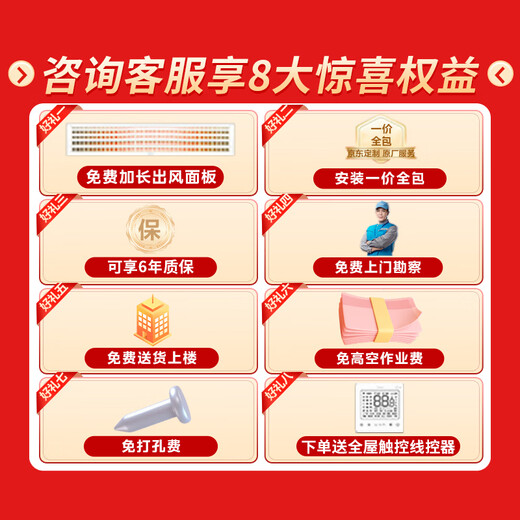 Midea Central Air Conditioning Cool Energy Saving 85 Embedded Duct Machine One Large 3 HP 4 HP First Class Energy Efficiency 4th Generation Whole House Intelligent Connectivity One Price All-Inclusive 20% National Subsidy 20% Large 3 HP First Class Energy Efficiency Cool Energy Saving (32-48)