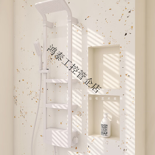Bathroom tiles, floor tiles, terrazzo, anti-slip tiles, wall cream style French floor tiles, free particles-K12108 main picture 600x1200