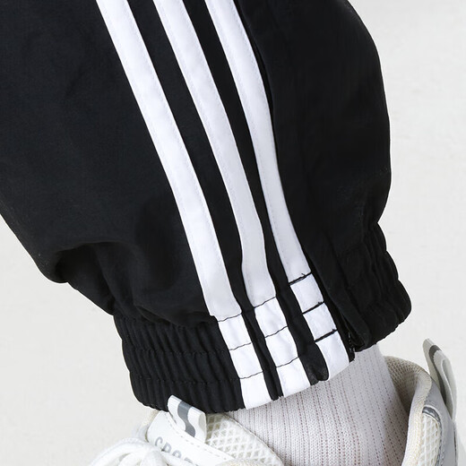 阿迪达斯 （adidas）三叶草男装运动套装25夏新款针织透气长袖T恤上衣运动长裤两件套 IA4877+KB2465 L