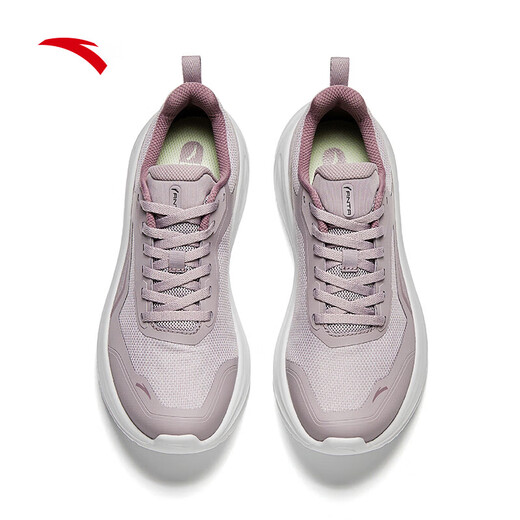 ANTA Ledao丨Women's Sports Shoes Winter New Mesh Breathable Commuting Fitness Jogging Training Shoes 122537719 Magic Carpet Gray-3 38.5 (Female 7.5)