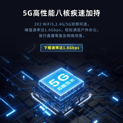 ZTE f50 5G portátil wifi móvil UFI tarjeta enchufable de red completa ZTE f50 Pro portátil wifi hotspot portátil inalámbrico Internet coche e-sports portátil incorporado versión mejorada blanco no requiere tarjeta red enchufable 500G/mes*12 meses
