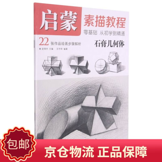 [正版包邮][京仓京配]启蒙 素描教程*石膏几何体王宇祥9787539**4867