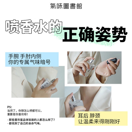 Scent Library New Year Gift Cool White Perfume 3ml (valid until 2026-06-08)