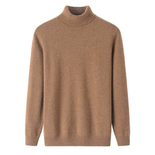 Katie Lan Ordos City produziert doppelstrang eingedickte Kaschmir-Shirt-Hemd-Rollkragenpullover Winter-Winter-Knit-Kaschmir 100% reines hellgraues 175/115