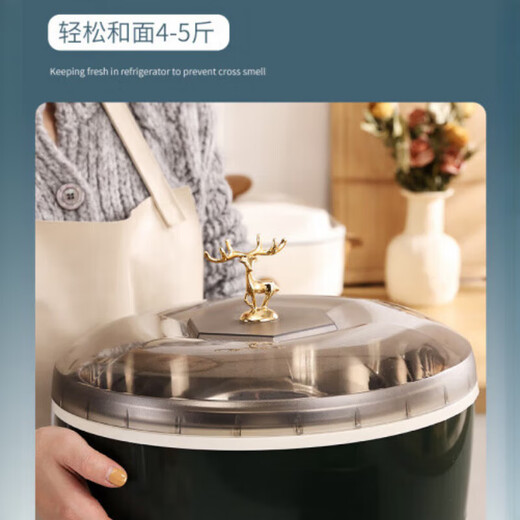 哲初家用酸奶机5升大容量带分杯商用全自动发酵机米酒多功能发酵机 蓝发酵机+304内胆+内盖+150