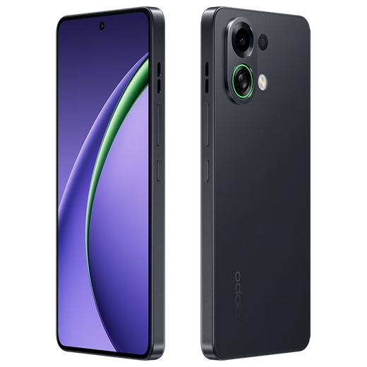 OPPO K13 Turbo 12GB+256GB Black Warrior, Wind Cooling Engine, Tidal Engine, Dimensity 8450, 7000mAh Large Battery, Fully Waterproof, 5G Mobile Phone