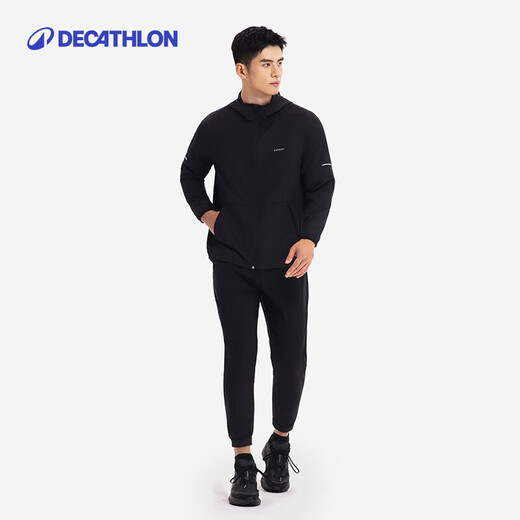 Decathlon Sports Jacket Men's Running Trail Running Windproof Jogging Clothing-5445582