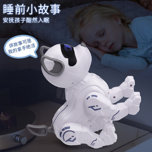 
COJUMP intelligent remote control robot dog programming stunts bionic interactive electric pet companion robot electronic dog toy X6 programming stunts dog