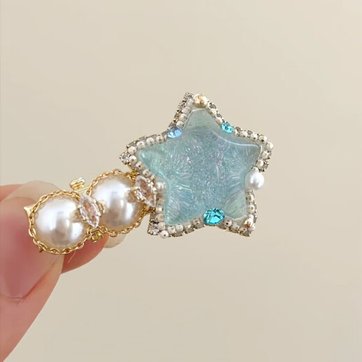 Chimera (CHIMERA) Huanhai Xingyu Star Small Hairpin Bangs Side Hairpin Clip Niche Hair Accessory Girl Birthday Gift