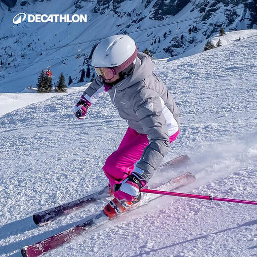 
Decathlon children's ski overalls KIDK purple 8-10 years old-4666075
