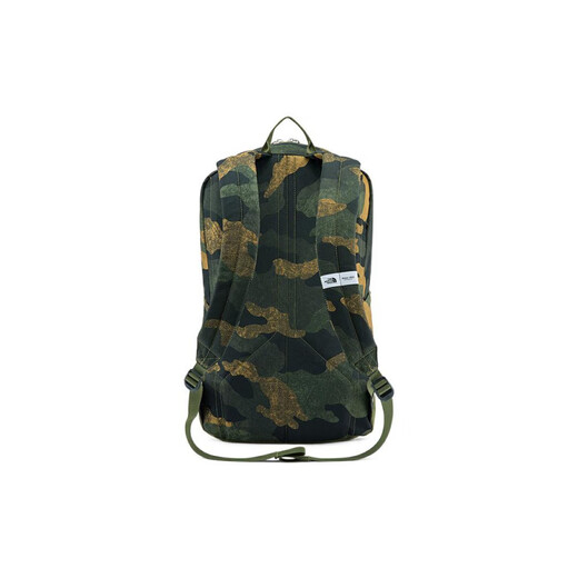 Der North Face Casual Polyester Rucksack Rucksack reguläres Paar Stilgrün