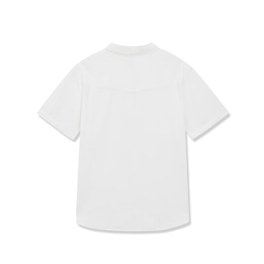 Levi's【商场同款】李维斯男士休闲复古牛仔短袖衬衫 白色 S