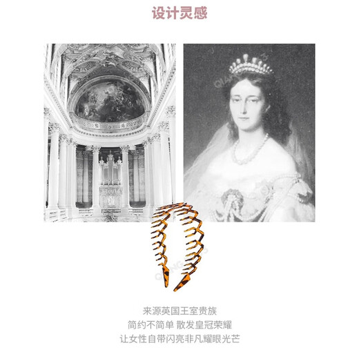 M2KA high-end headband for women who washes her face, does not tie her head, non-slip hairpin, sports hairband, short hair hair accessories, hairpin, crown headband