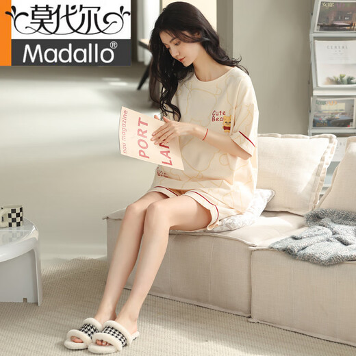 Modal 2025 Neue Pyjamas für Sommer-Sommer-Shorts-Shorts für Frauen im Frühjahr und Herbst können außerhalb des Heimbekleidungsanzugs ZH-9856# Shorts M (80-100jin [Jin gleich 0,5 kg]) getragen werden)