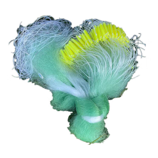 Yuzhiyuan 2 meters high 80 meters 100 meters imported green silk three-layer fishing net fishing net fish sticky net 2-7 fingers weighted thickened sinking net 1.5 meters high 80 meters long 3-finger sinking net