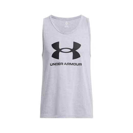 安德玛（UNDERARMOUR）春夏Sportstyle男子训练运动背心1382883 钢色035 XL