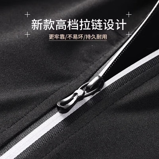 运动套装男跑步健身房衣服夏季冰丝速干衣紧身装备晨跑训练骑行服 JY运动五件套纯色黑】一套无忧A L